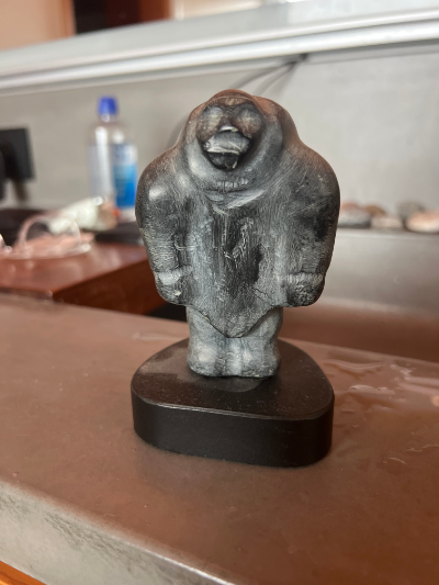 Inuit carving of inuk