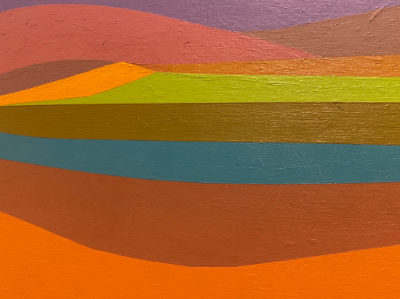 Abstract, landscape, art, New Mexico