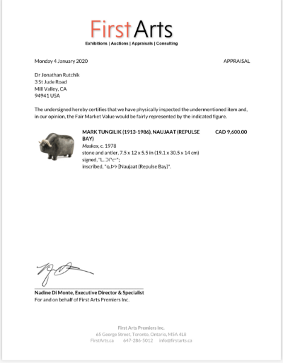 Inuit muskoxen Tungalik Mark large