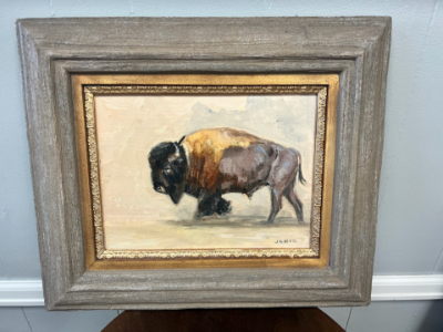 Bison painting