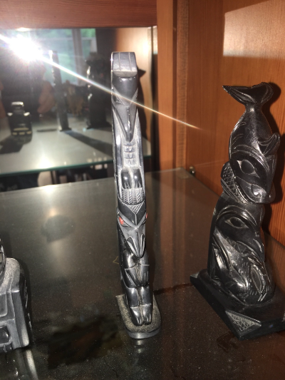 NWC Pollard Glen Argellite Totem
