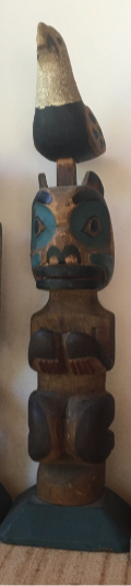 Nwc Unknown carver model totem tlingit