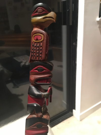 NWC Rudolph, James model totem pole