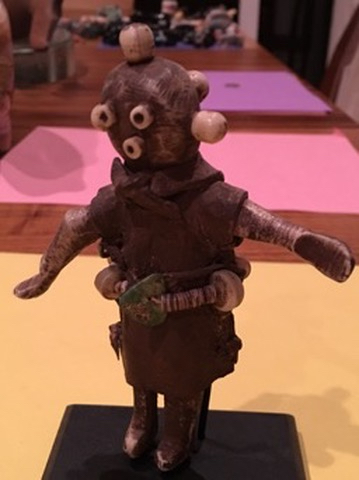 Zuni katsinam mudhead fetish