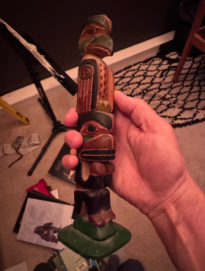 NWC Totem Rudolph James Tlingit