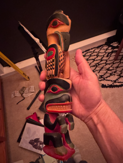 NWC Totem Rudolph James large from book