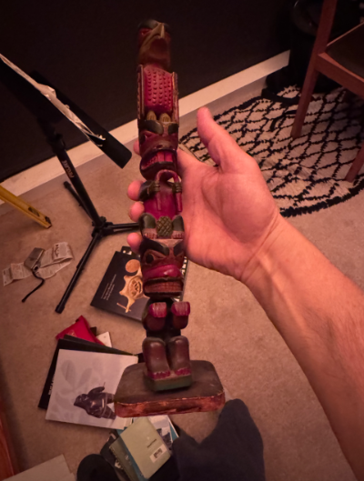 NWC totem Rudolph James3 figured exquisite