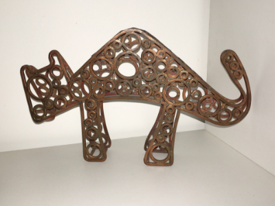Bronze Jaguar chilean