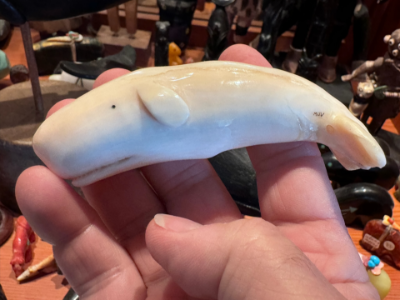 Michael vinneaux ivory sperm whale