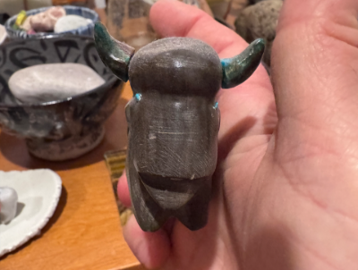 Large Darryl Schack Jr Bison fetish