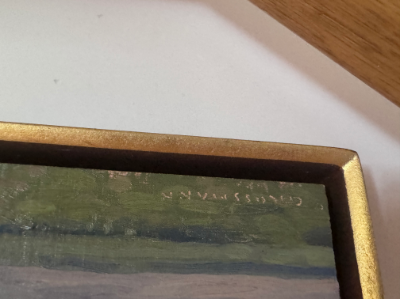 David Grossman Winter Mountain and Clouds