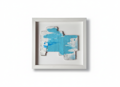 "Nefeli suite"Blue on cardboard