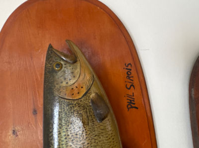Rainbow trout plaque Sirois Phil