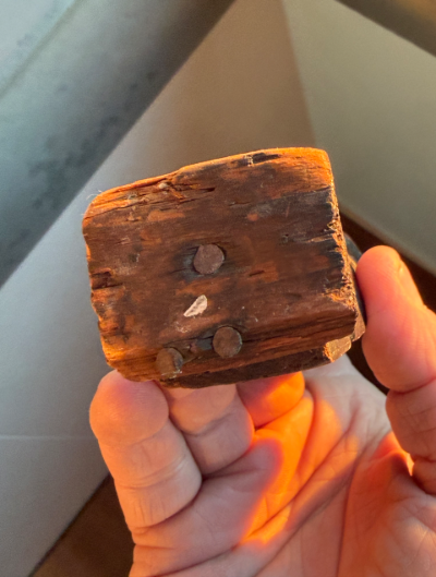 Small miniature totem with excellent old patina