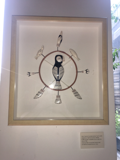 Nunavak Island Yupik walrus ivory mask