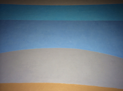 Abstract geometric, American painting